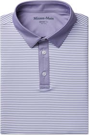 Mizzen+Main Versa Trim Fit Performance Golf Polo