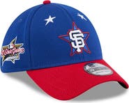 New Era Men's New Era Blue/Red  San Francisco Giants 2025 MLB All-Star Game Workout 39THIRTY Flex Hat