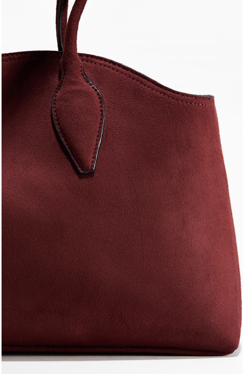 H&M Tote Bag, Alternate, color, Burgundy