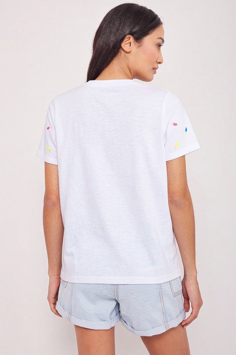 Full of Flavor Cotton Tee, Alternate, color, White