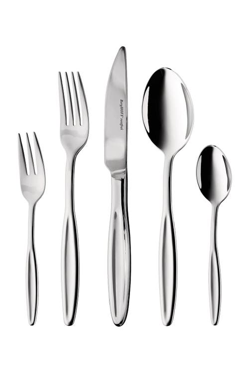 Berghoff Ralph Kramer Folio 30-piece Flatware Set In Silver