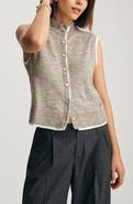 Mavi Jeans Layered Knit Vest