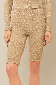 Contessa Mills Blair Cozy Elevated Fitted Long Shorts