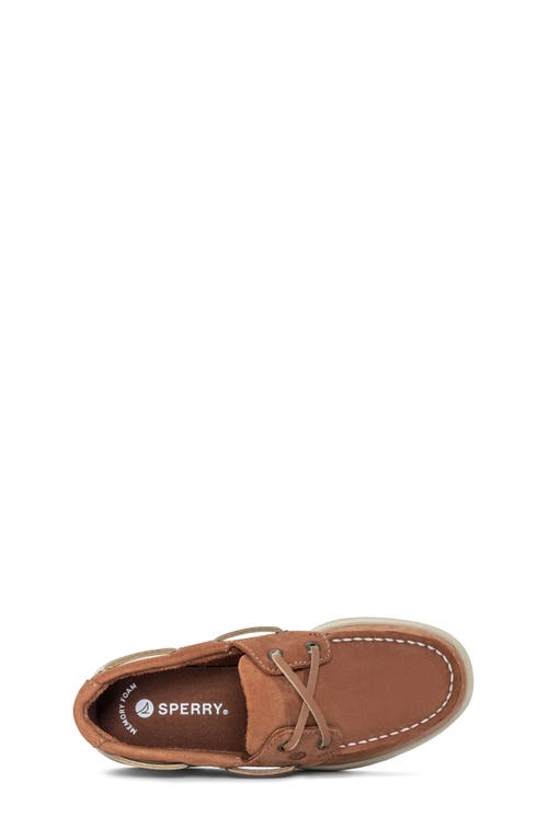Sperry Kids' Cup Ii Boat Shoe In Brown