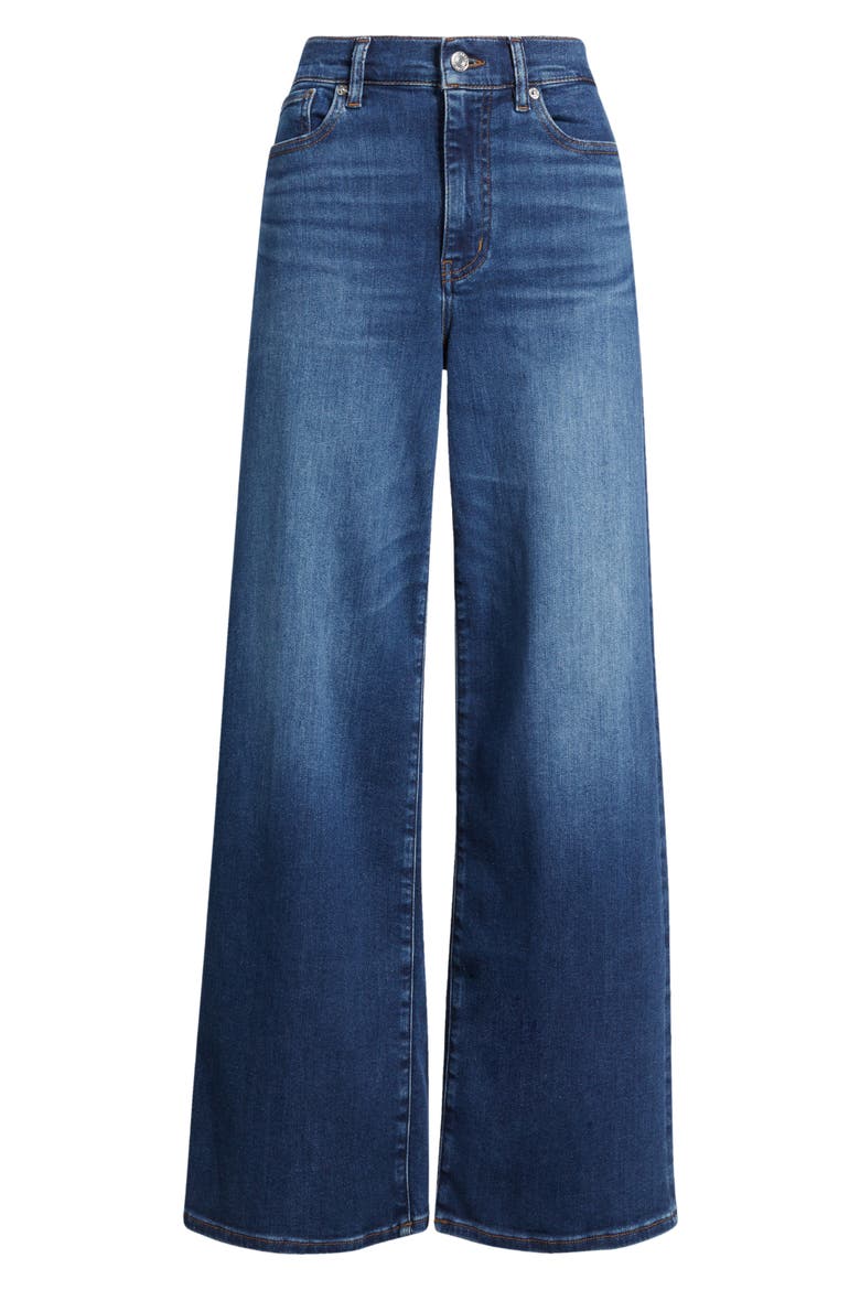 Le Slim Palazzo High Waist Wide Leg Jeans, Alternate, color, CELEBRITY