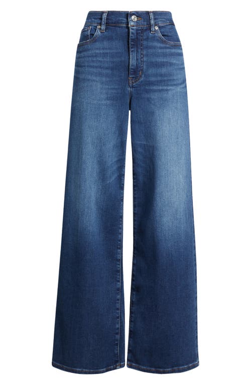 Frame Le Slim Palazzo High Waist Wide Leg Jeans In Blue