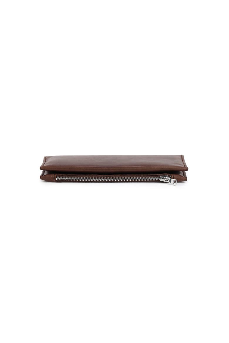 Long Zipper Wallet, Alternate, color, MALBEC