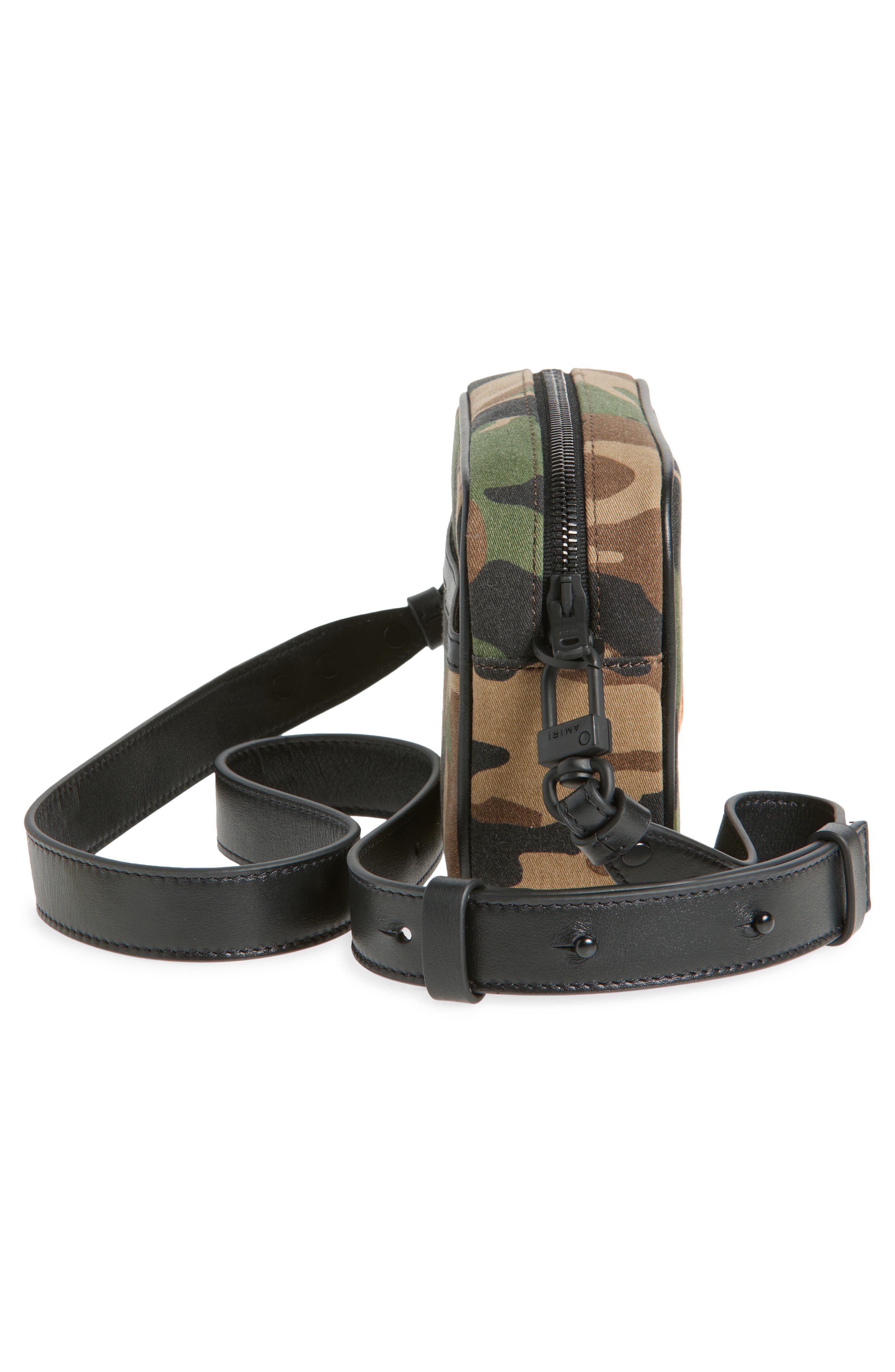 AMIRI MA Camo Camera Case, Alternate, color, Camo