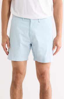 DENIM AND FLOWER Flat Front Solid Shorts