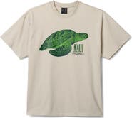Maui & Sons Sea Turtle Boxy Fit Cotton Graphic T-Shirt