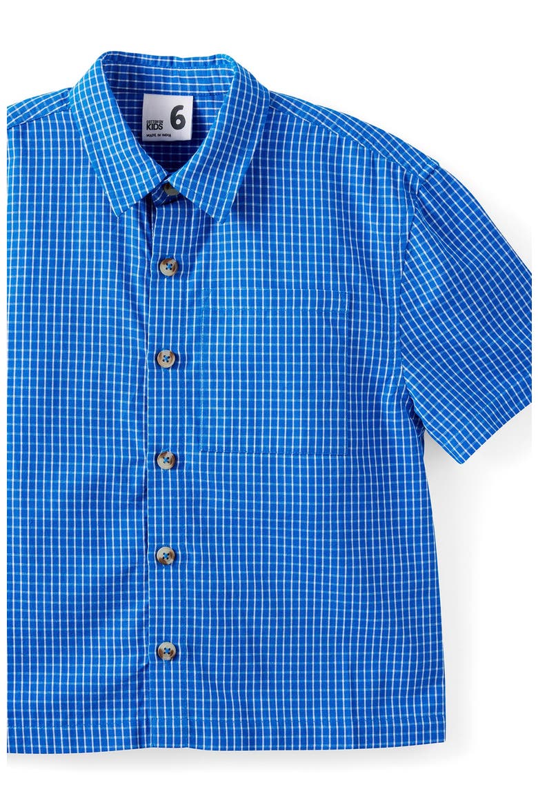 Kid's Ryder Skate Shirt, Alternate, color, Harbour Blue Yeah