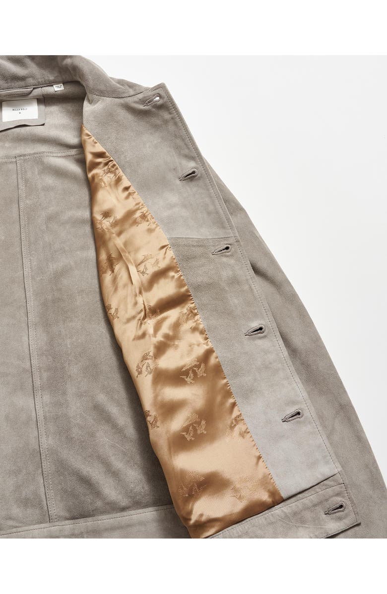 Billy Reid Suede Shirt Jacket, Alternate, color, 