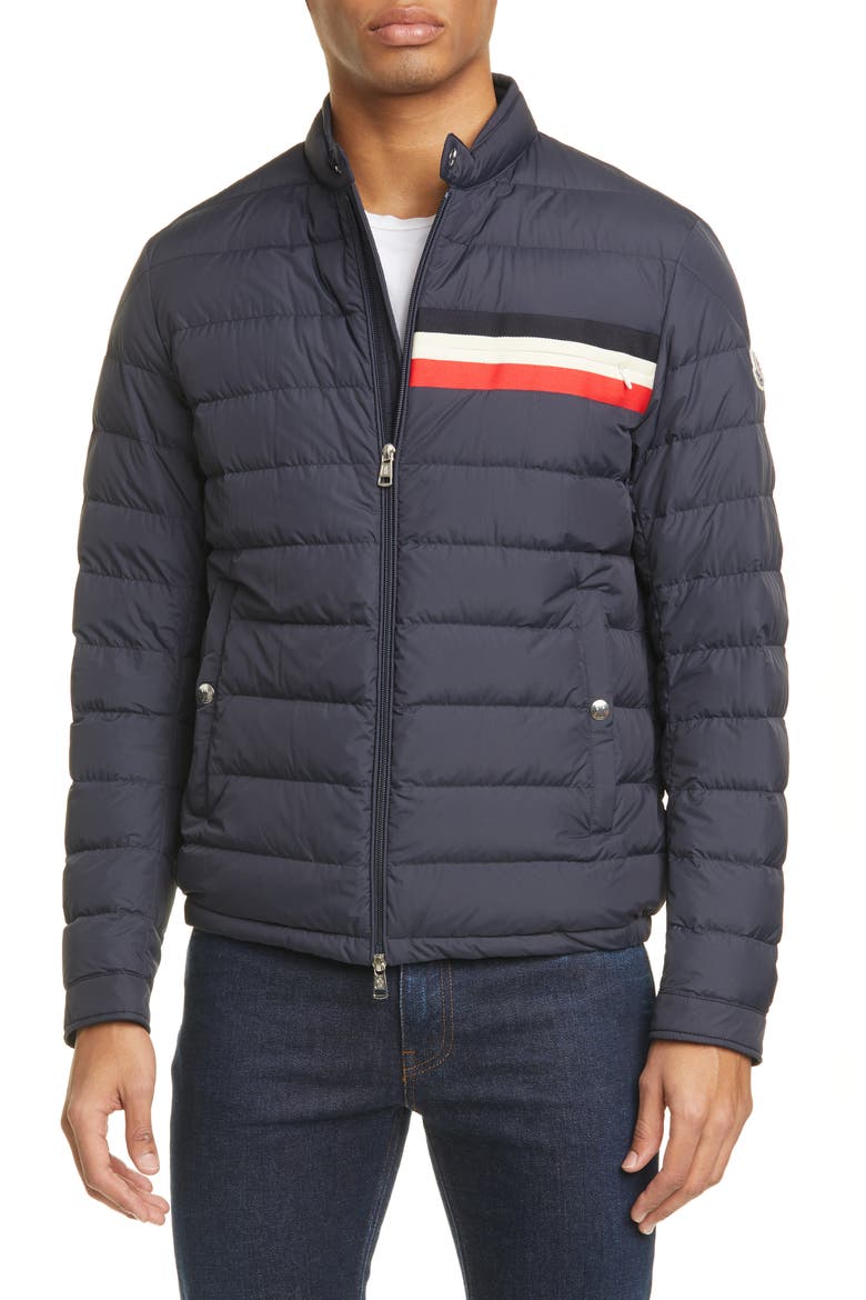 Yeres Quilted Puffer Jacket, Alternate, color, BLUE