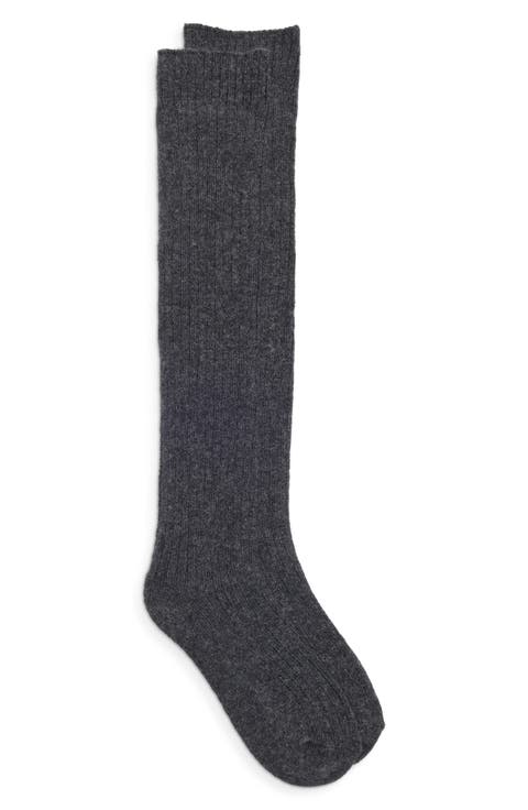 Rib Knee High Socks