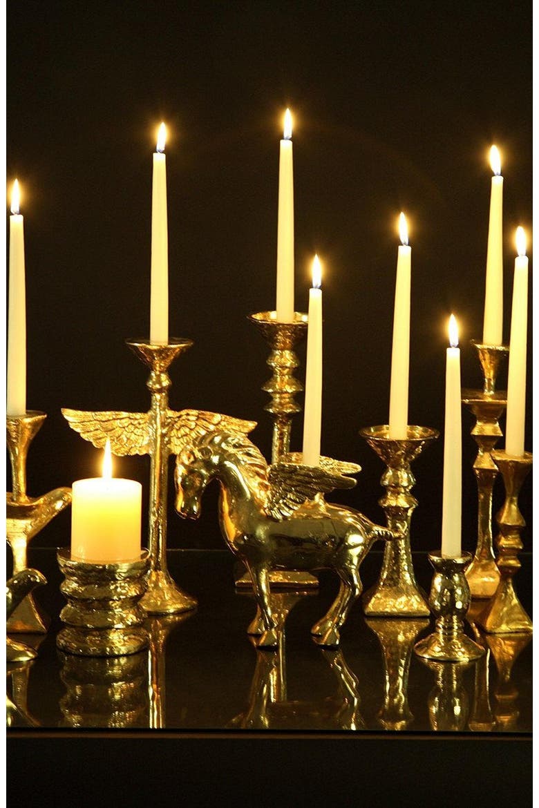 Angelwing Candleholder, Alternate, color, Silver