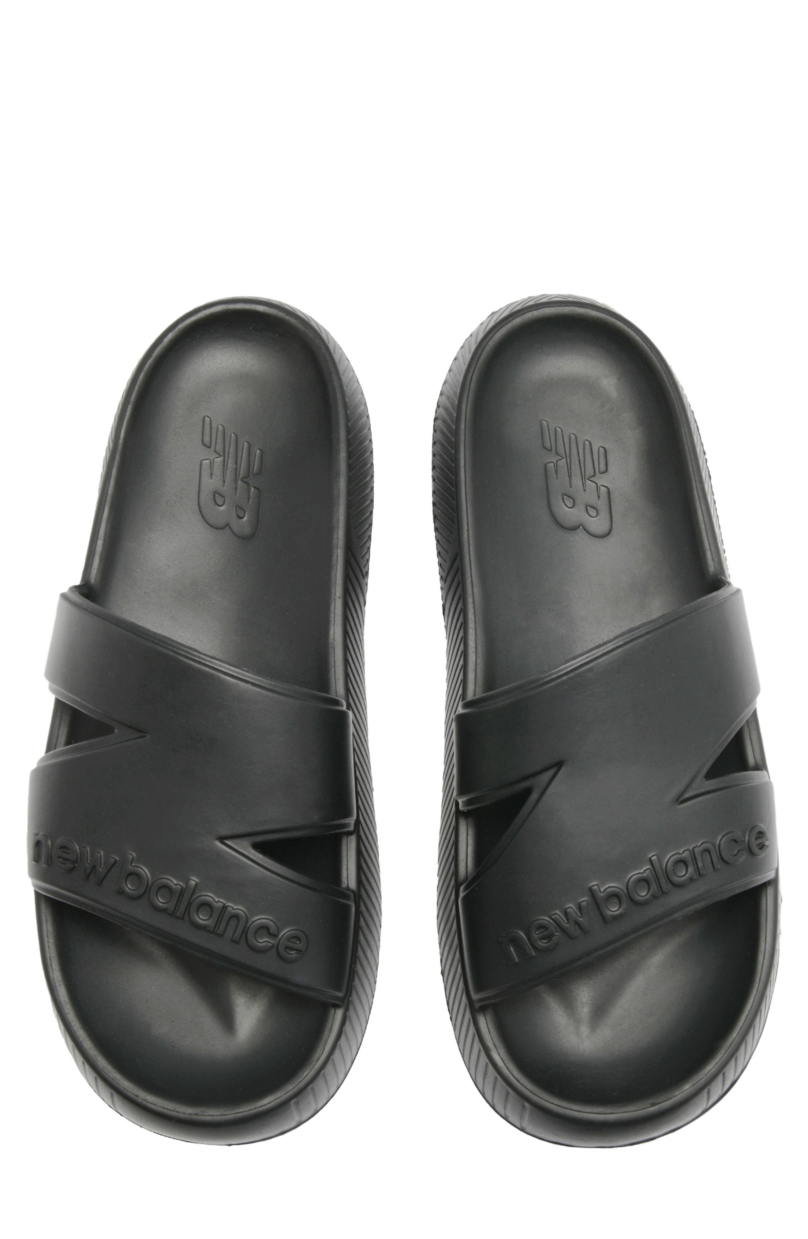 New Balance 200XL Slide Sandal, Alternate, color, Black