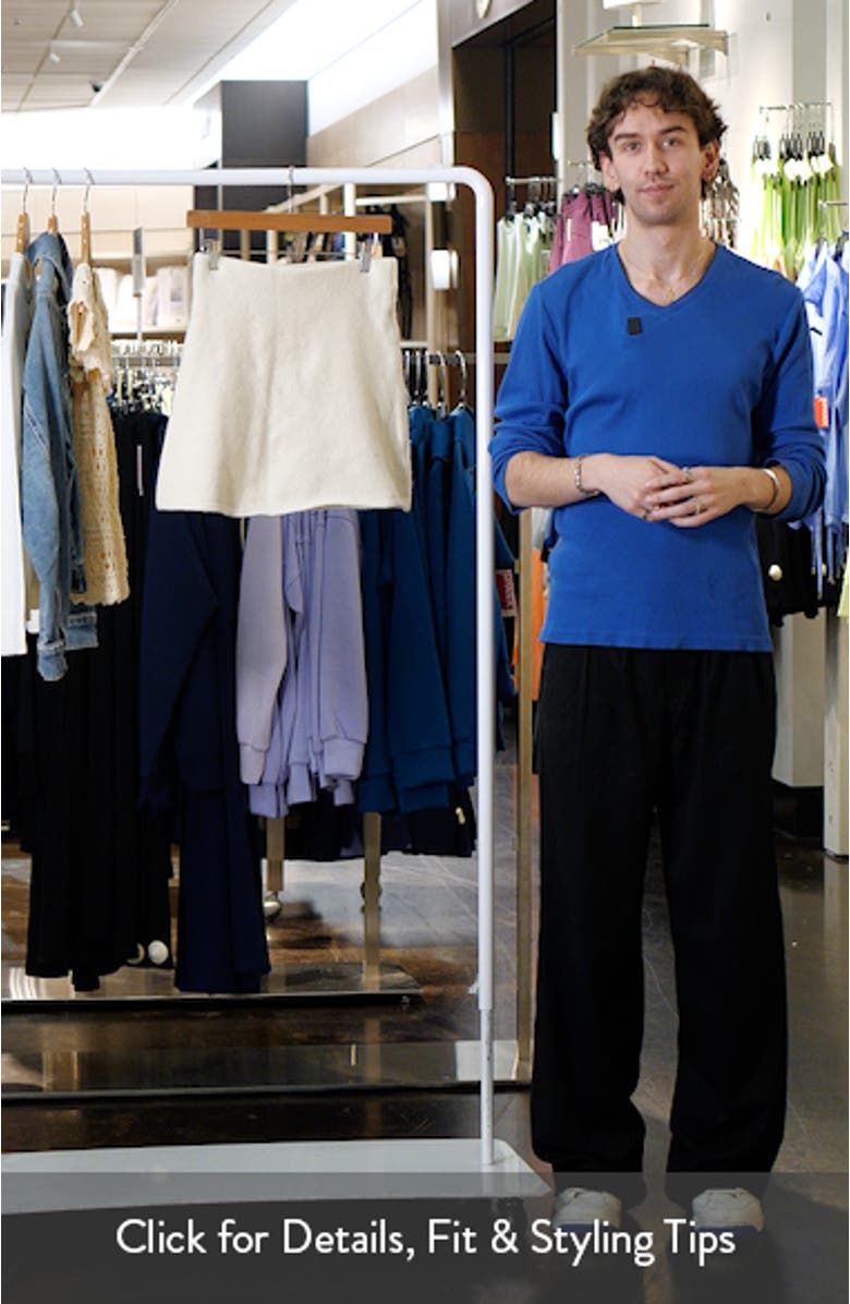 Eryn A-Line Sweater Skirt, sales video thumbnail