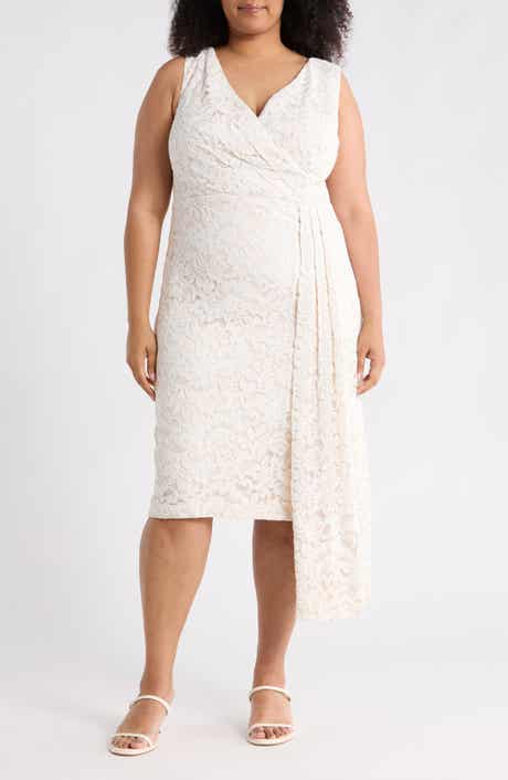 Eliza J Lace Sheath Dress
