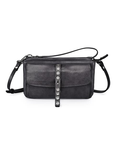 Monarda Genuine Leather Structured Convertible Crossbody