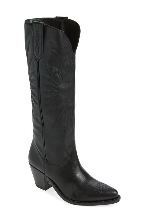Wish Star Leather Western Boot