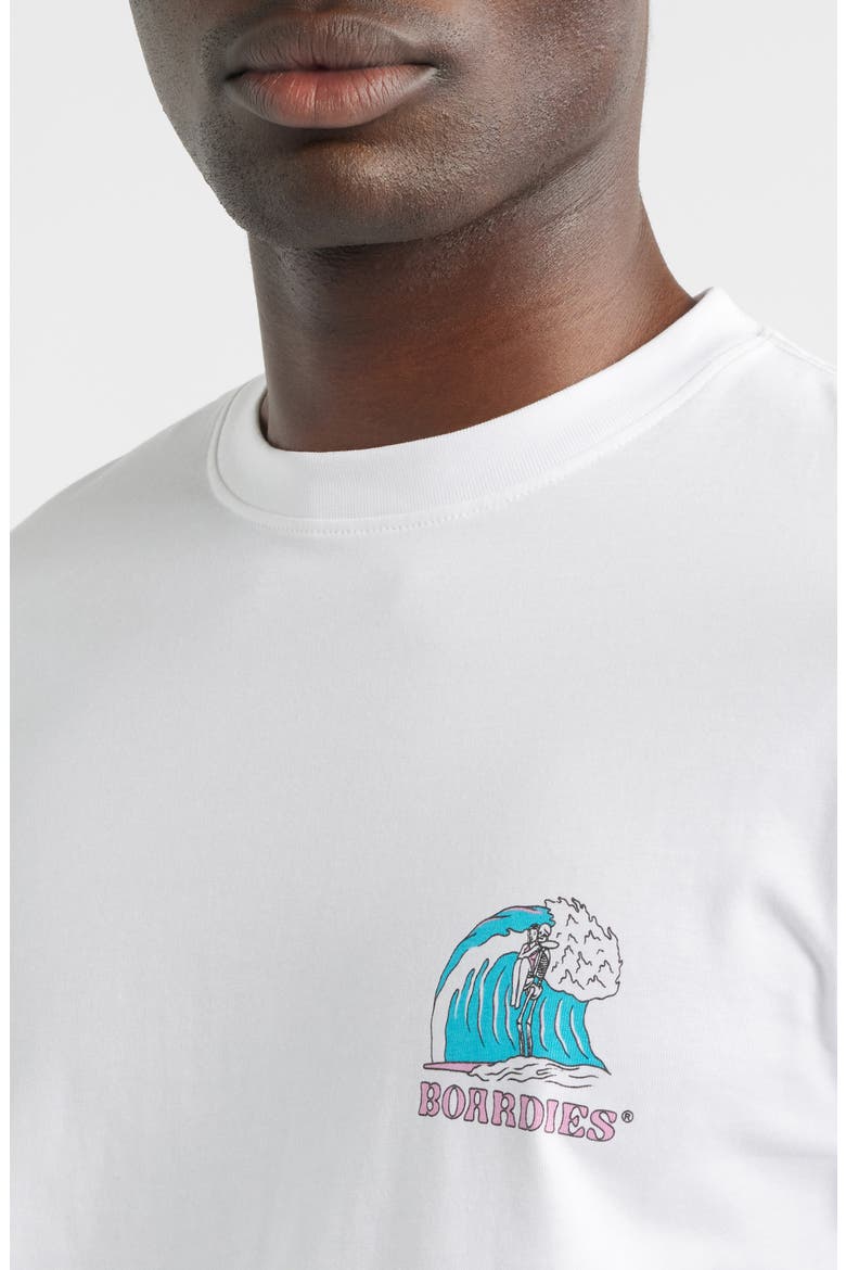 Romancing the Wave Graphic T-Shirt, Alternate, color, WHITE