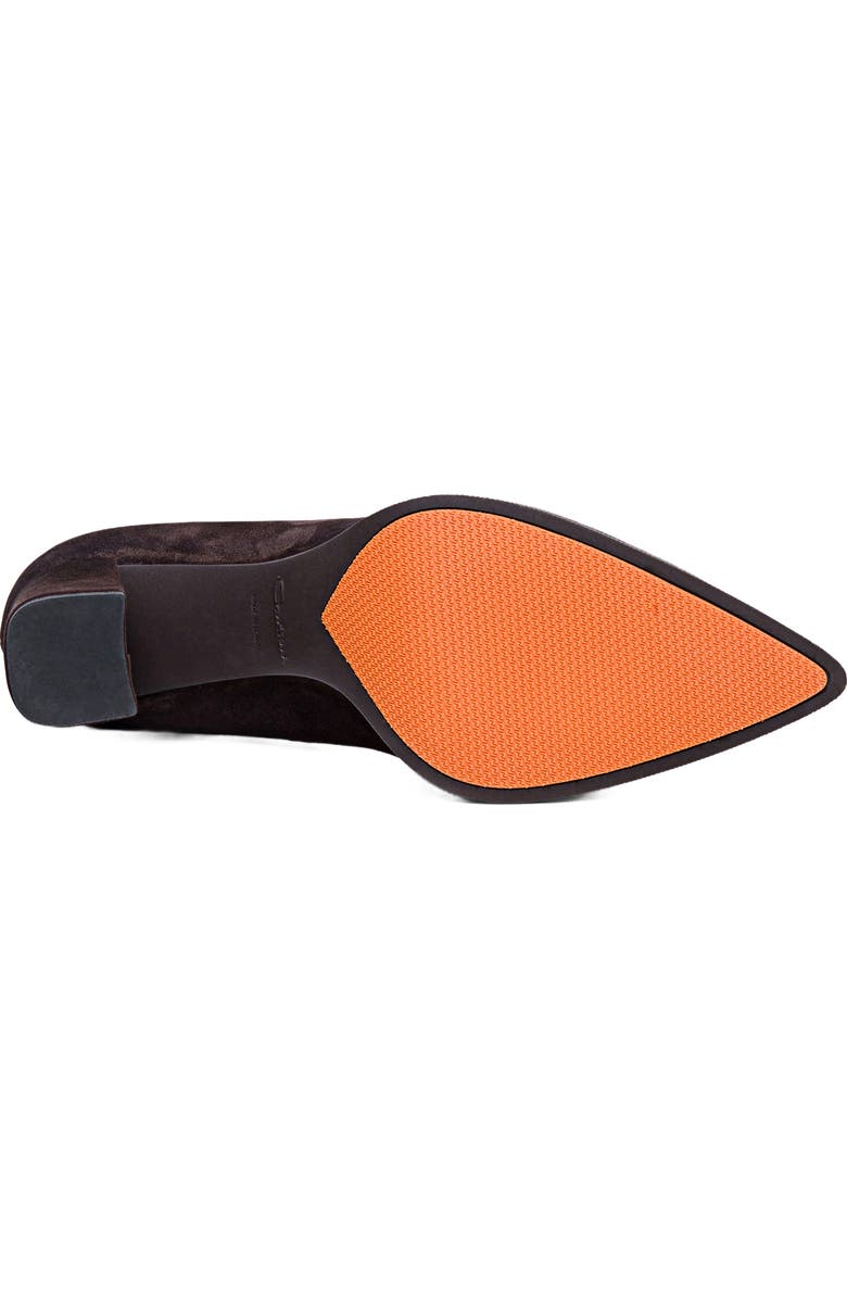 Santoni Women's suede high-heel pump, Alternate, color,