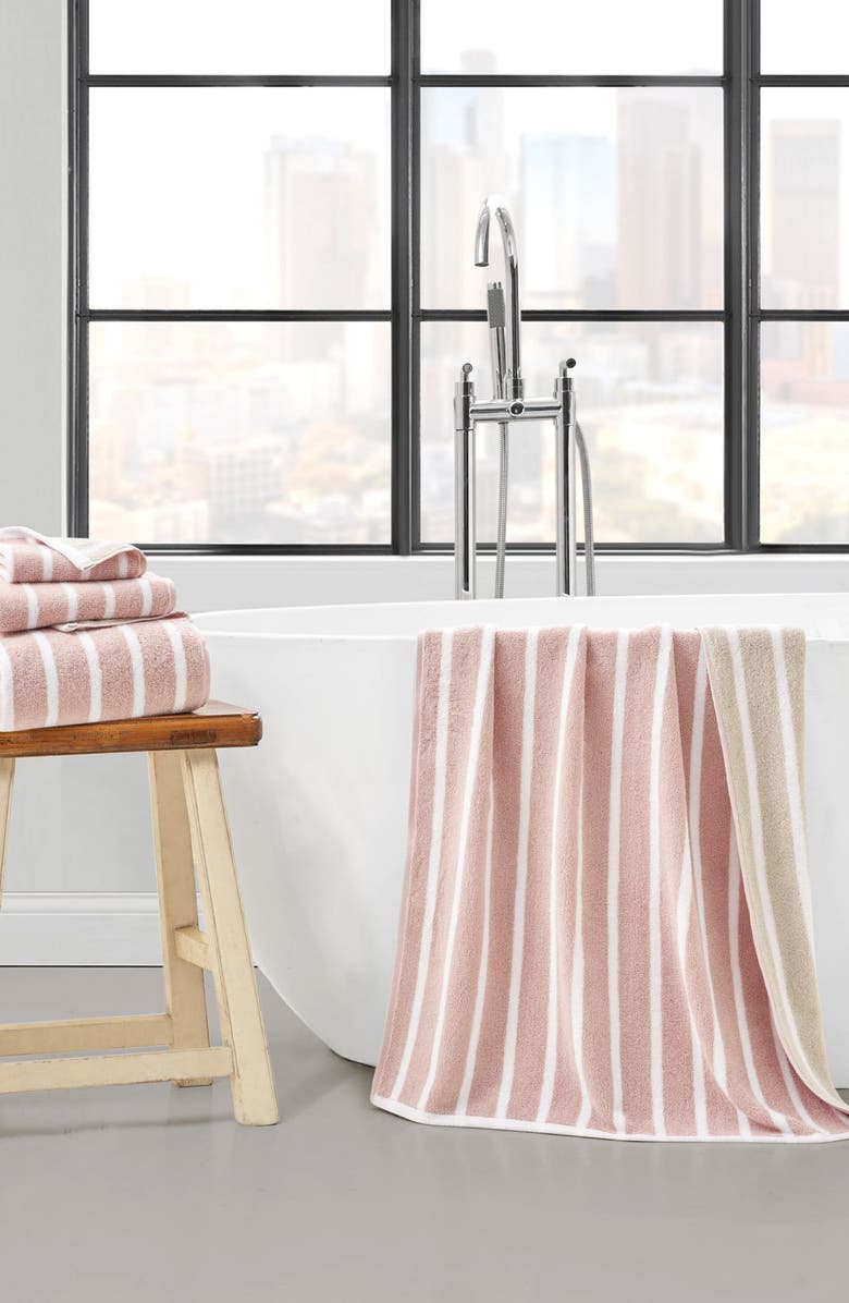 Lucky Brand Reversible Stripe 6-Piece Assorted Towels, Alternate, color, 