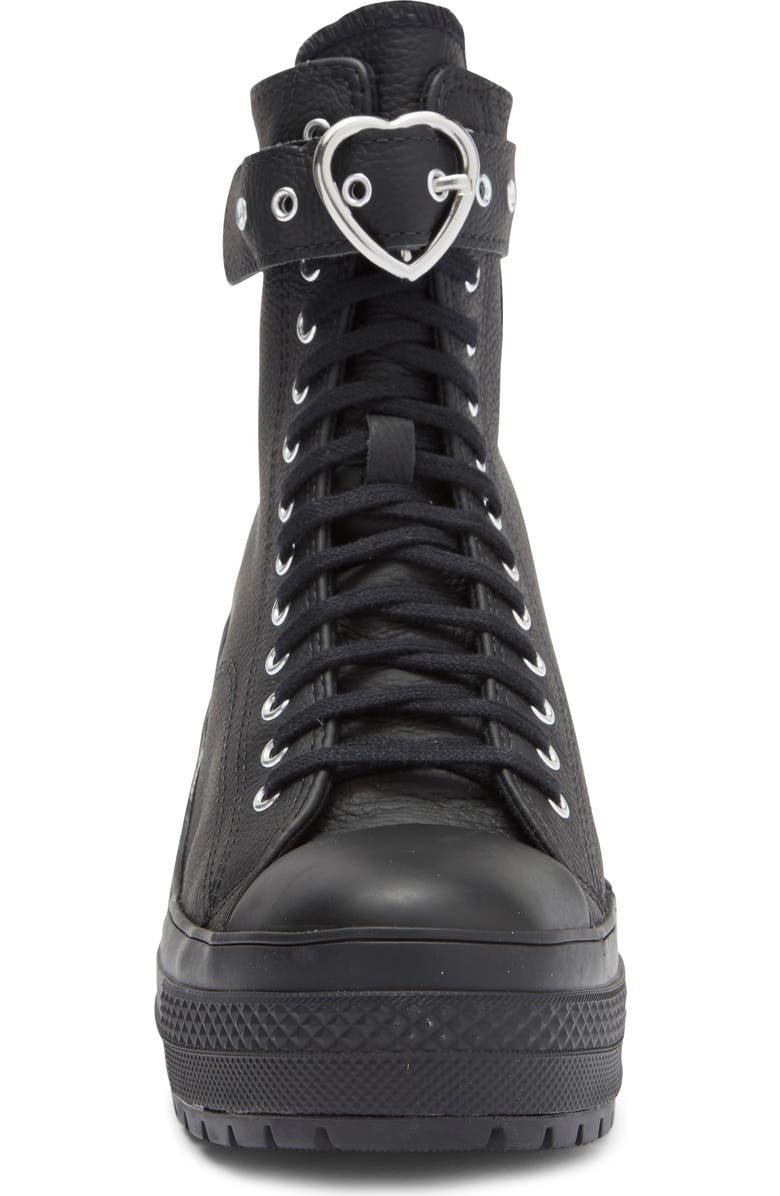 Converse Gender Inclusive Chuck 70 De Luxe Block Heel Platform High Top Sneaker, Alternate, color,