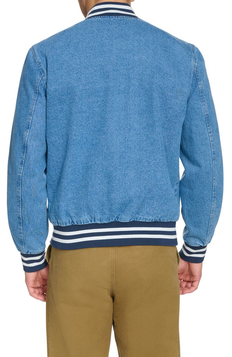 Levi's<sup>®</sup> Denim Varsity Jacket, Alternate, color, 