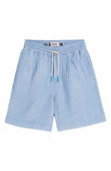 Kids' Cotton Chambray Shorts