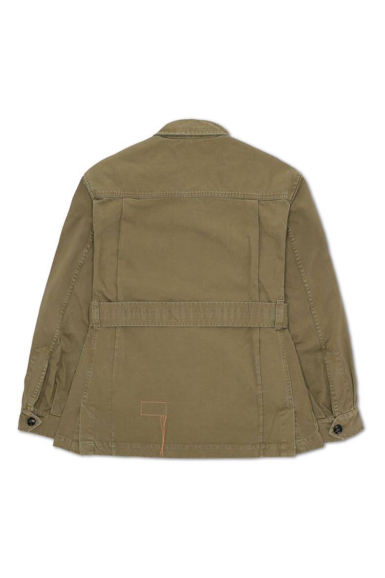 WMadison Sahariana Cotton Jacket, Alternate, color, Green