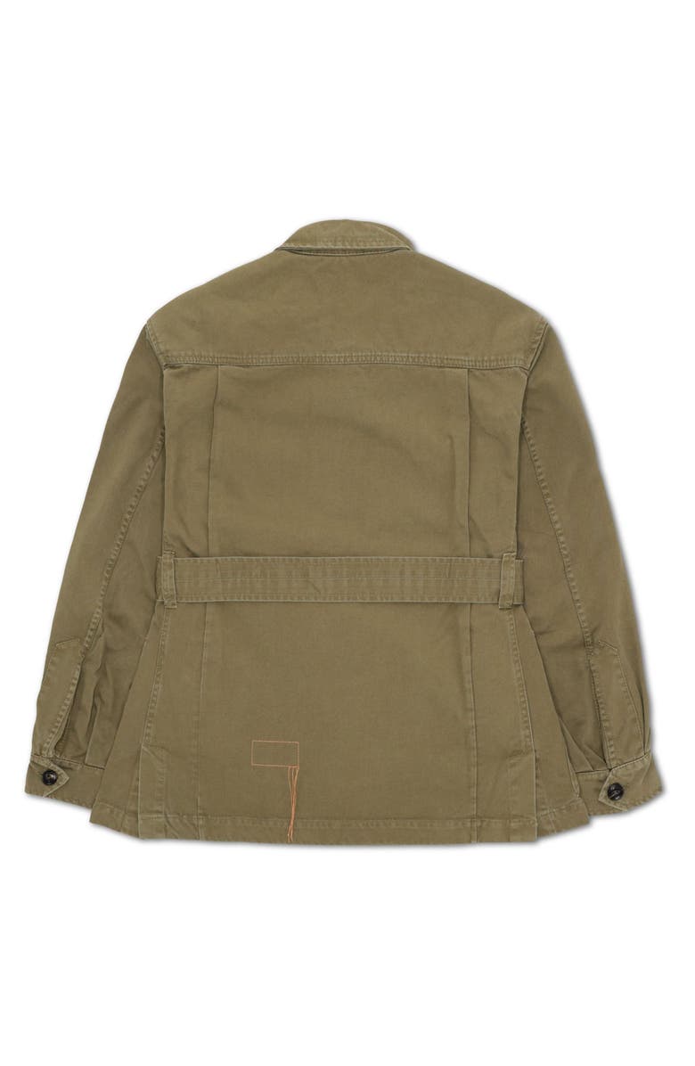 Fortela WMadison Sahariana Cotton Jacket, Alternate, color, Green