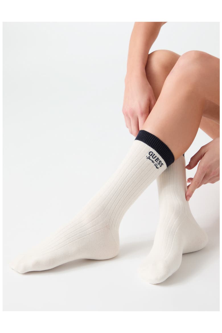 Hoshi Crew Socks, Alternate, color, DOVE WHITE