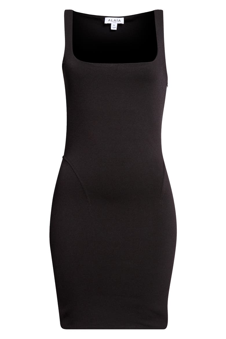 Bodycon Minidress, Main, color, NOIR ALAIA