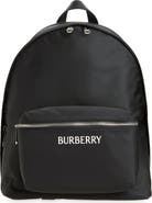Burberry Jett Logo Nylon Backpack