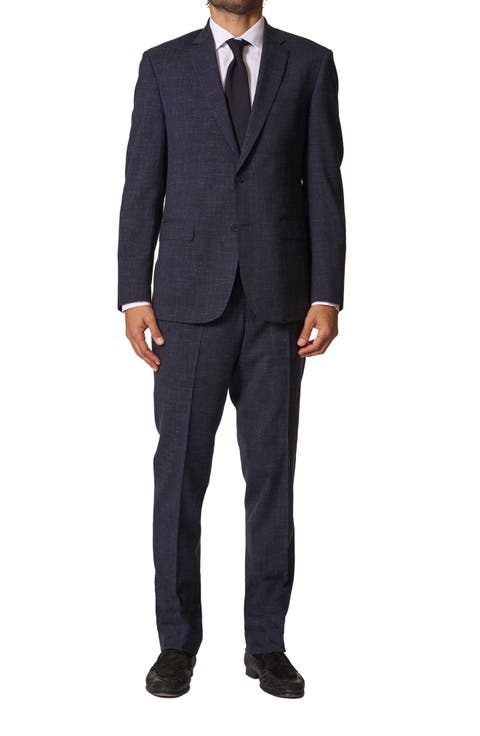 Sartorial Classic Fit Wool & Linen Suit