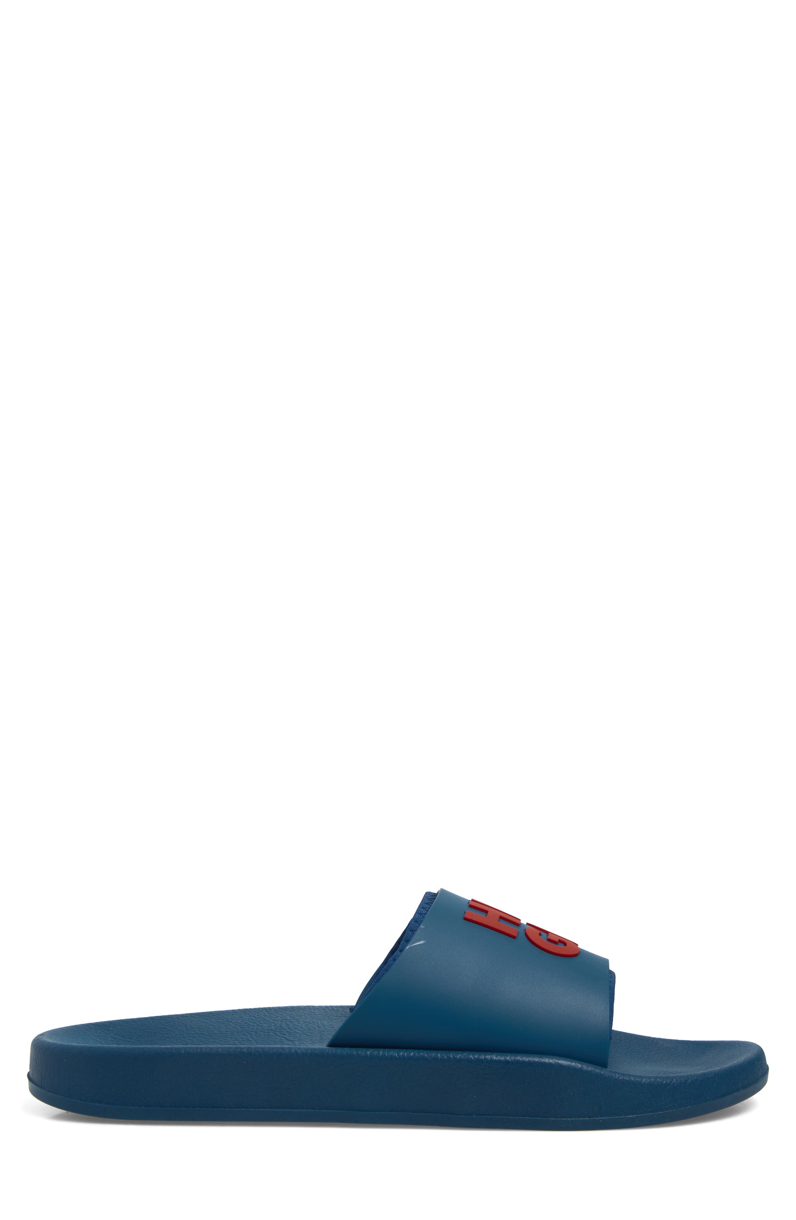 Slide Sandal, Alternate, color, MEDIUM BLUE