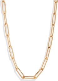 JENNY BIRD Andi Paperclip Link Necklace