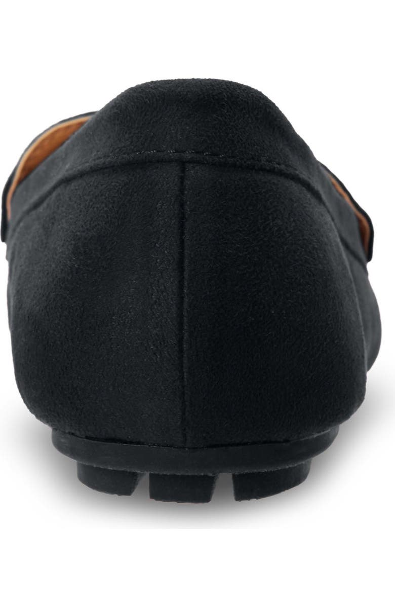 Comfortview The Milena Slip On Flat, Alternate, color, Black