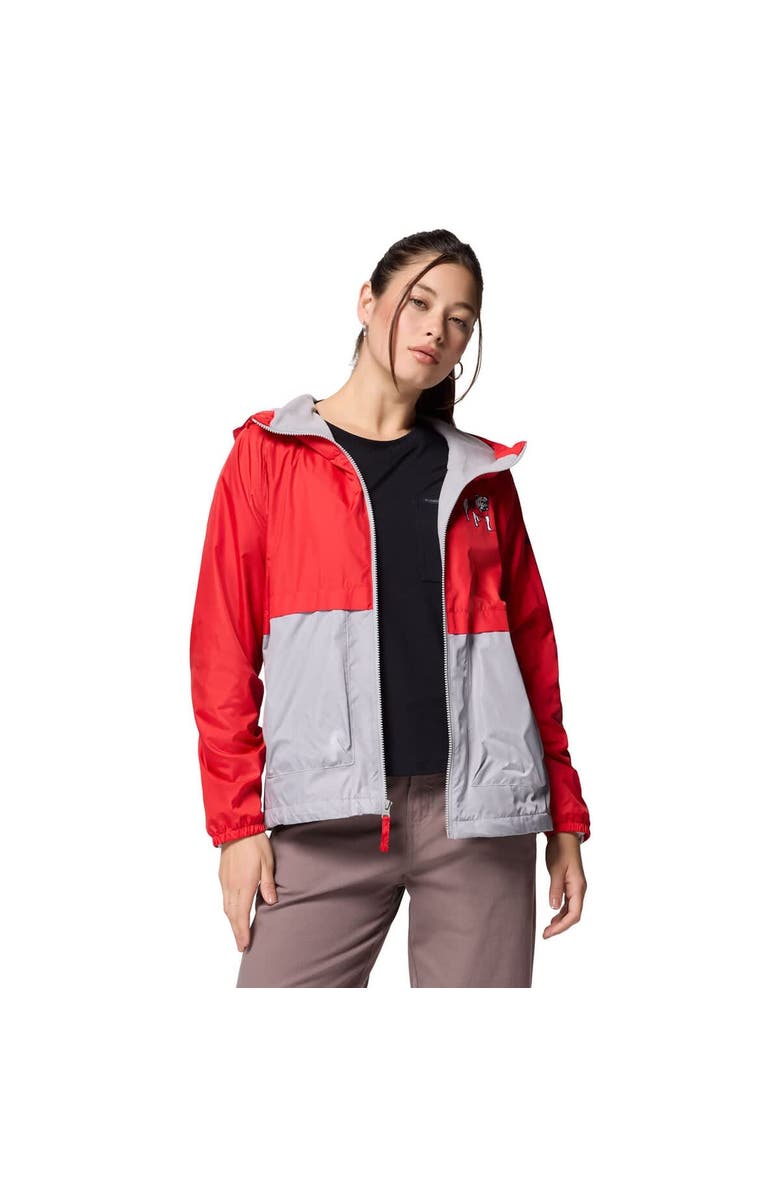 Columbia Women's Columbia Red/Grey Georgia Bulldogs Spire Hoodie Windbreaker, Alternate, color, Red