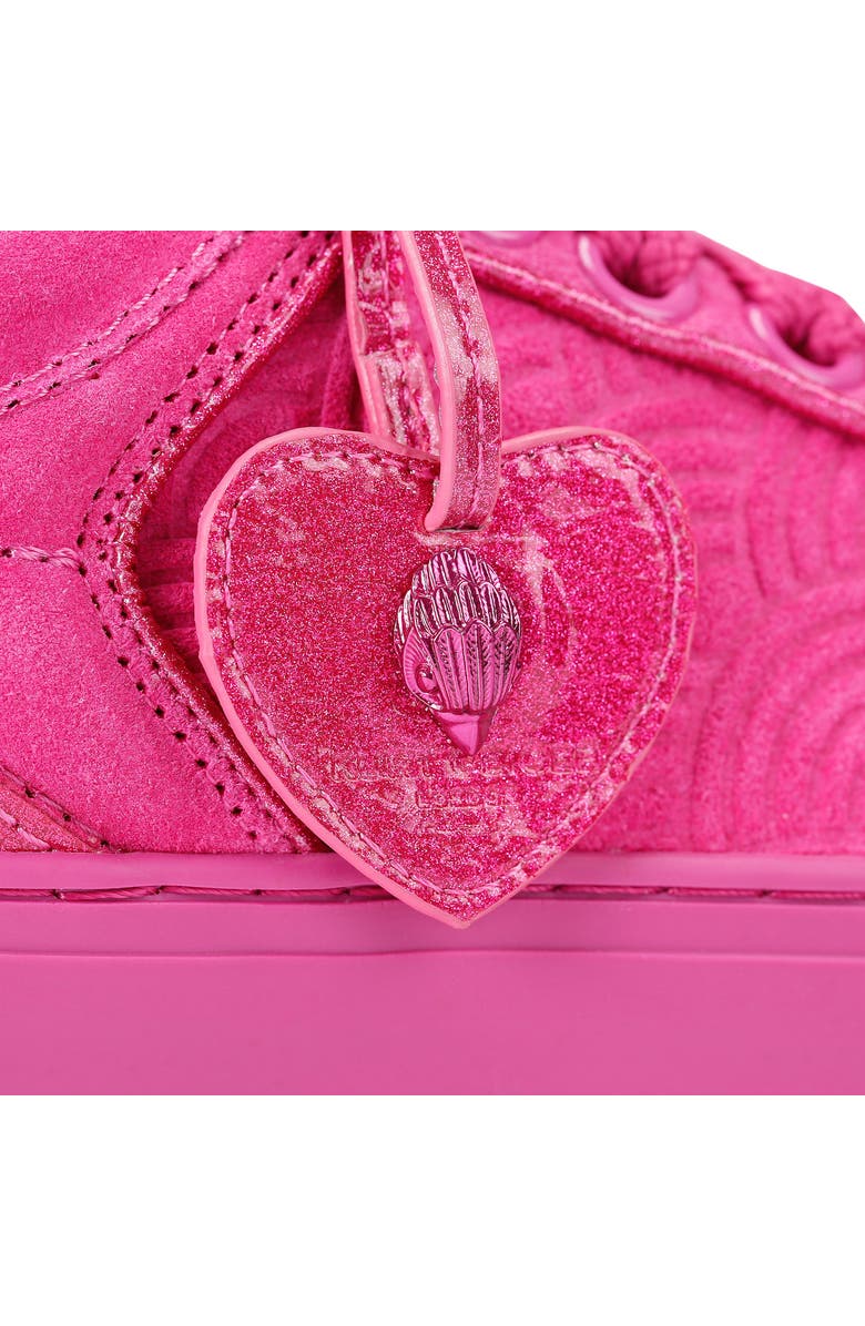 Kurt Geiger London Southbank Tag Platform Sneaker, Alternate, color, Pink