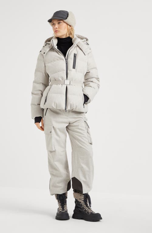 Brunello Cucinelli Mountain Cargo Trousers In Neutral