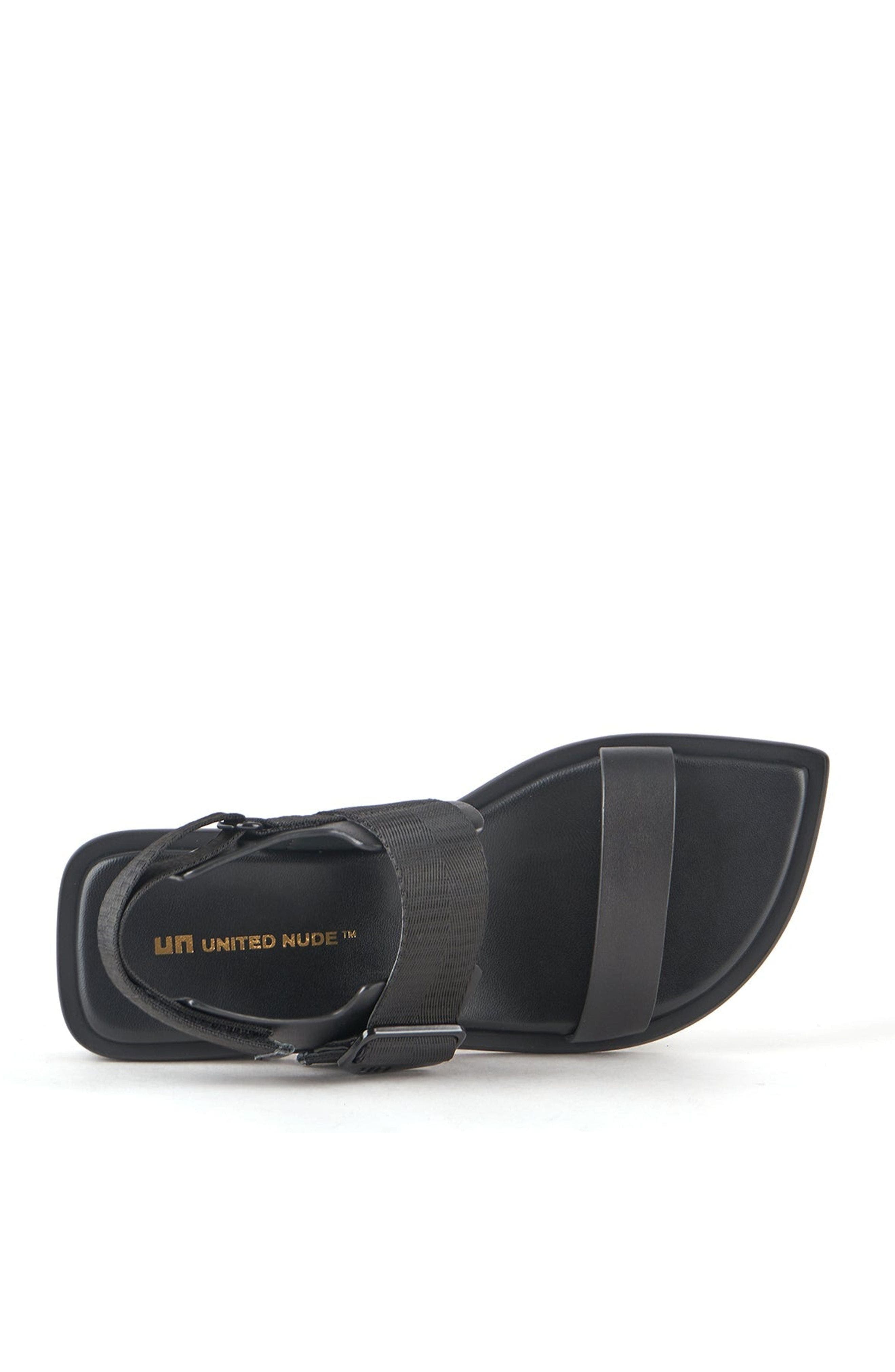 United Nude Tara Soga Lo Sandals, Alternate, color, Black