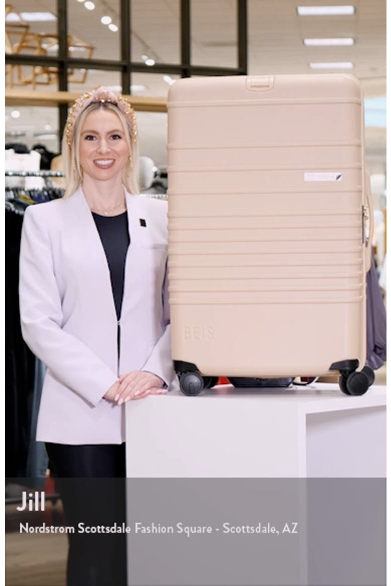 The Large Check-In Roller Suitcase video