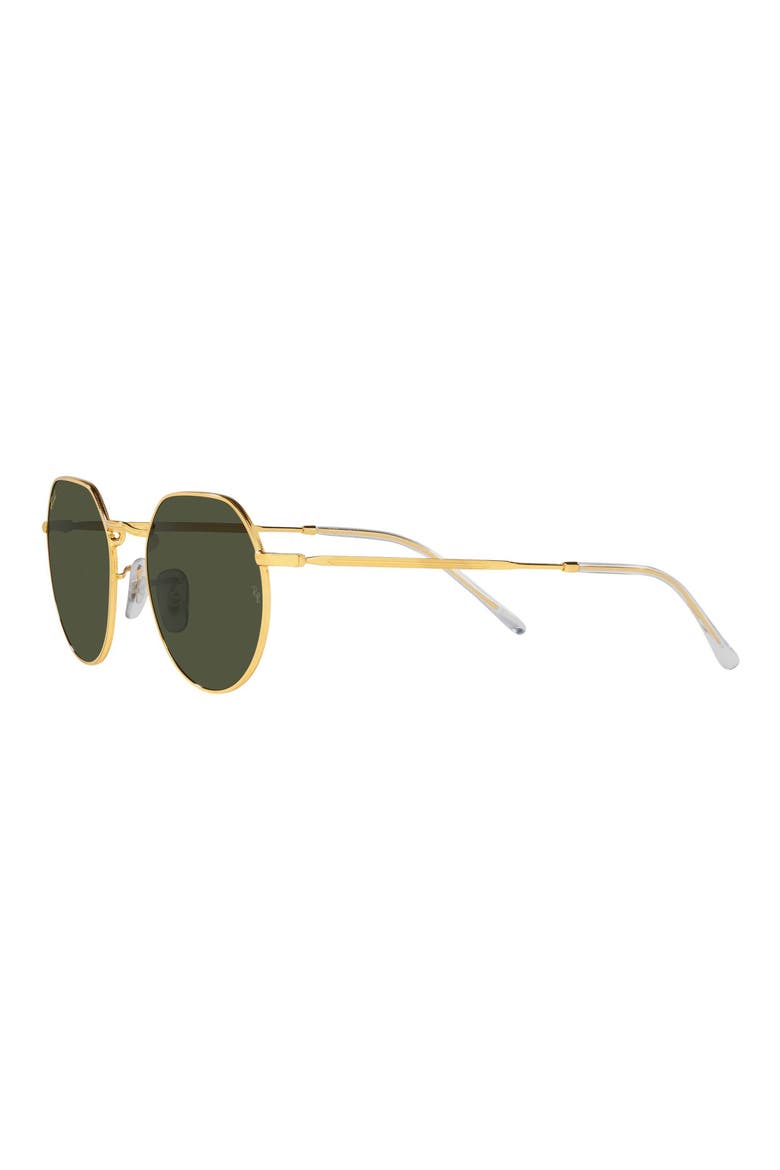 51mm Round Sunglasses, Alternate, color, LEGEND GOLD/ GREEN