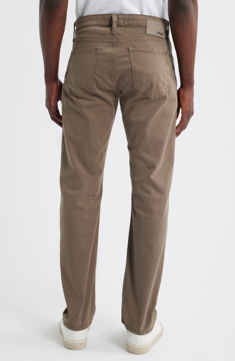 Mavi Jeans Zach Straight Leg Twill Pants, Alternate, color, Moss Twill