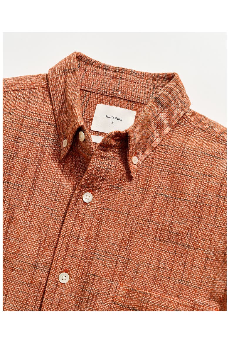 Slub Weave Tuscumbria Button-Down Shirt, Alternate, color, DESERT SUN MULTI