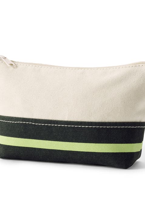Zipper Canvas Pouch