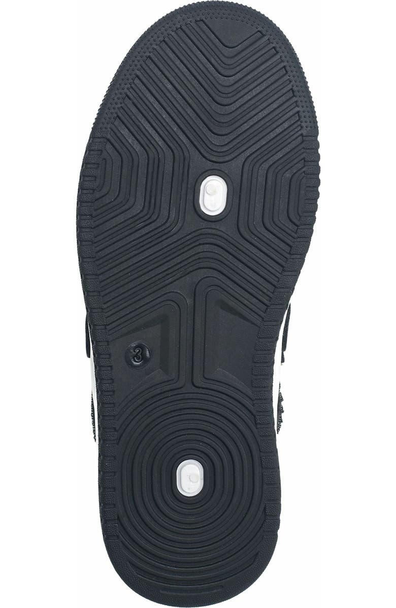 True Religion Girl's Allison Logo Sneaker, Alternate, color, Black