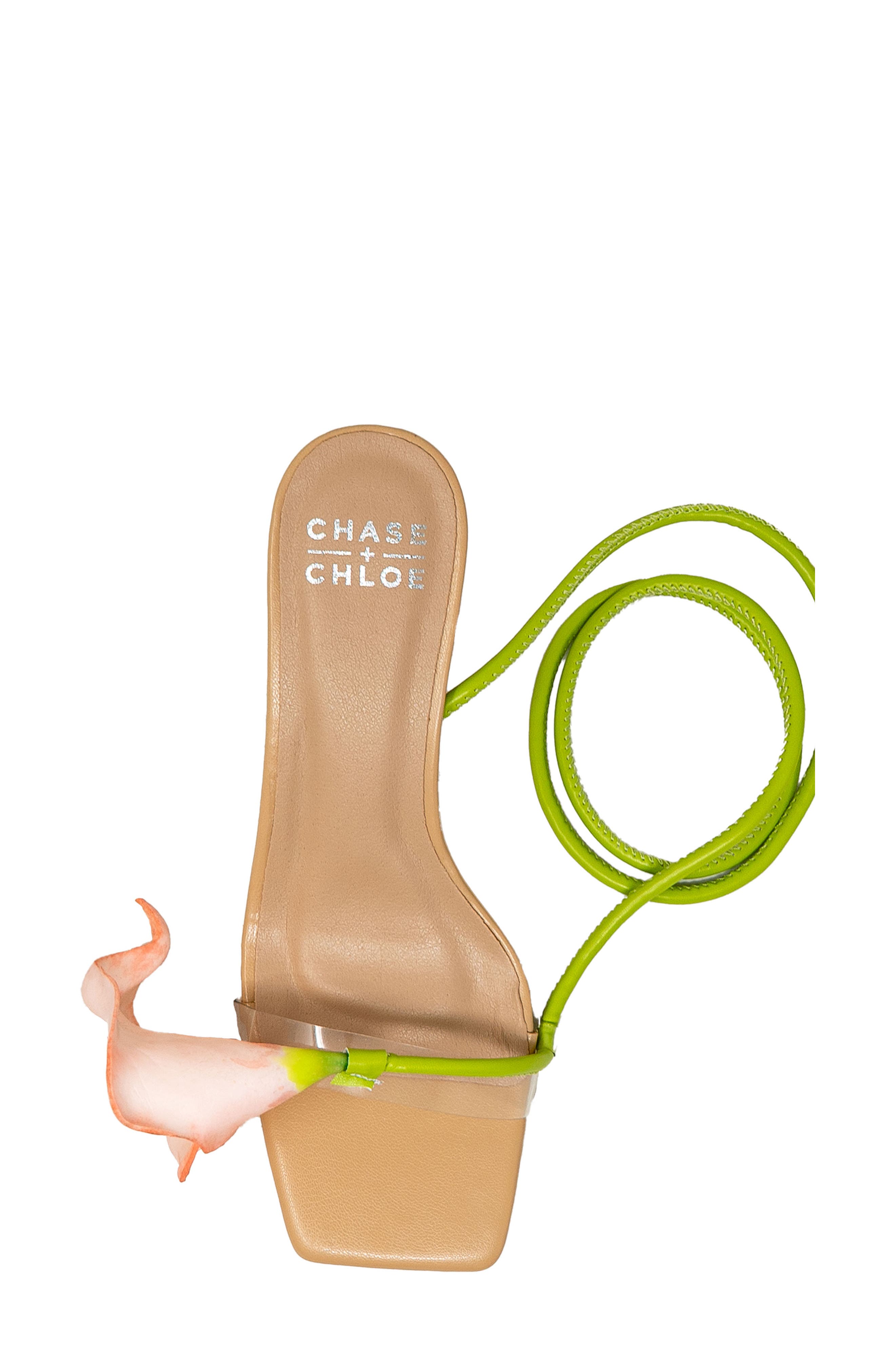 Calla Lily Sandal, Alternate, color, BEIGE